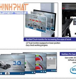 Thiết bị kiểm tra góc đặt bánh xe 3D