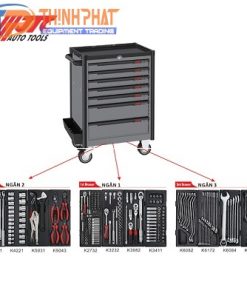 Tủ đựng dụng cụ 225 chi tiết JTC-5021+225