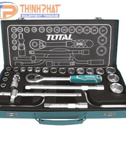 Bộ tuýp 1/2"  24 chi tiết 10-32mm Total THT141253