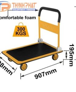 Xe đẩy hàng 4 bánh gấp gọn Ingco HPHT13002